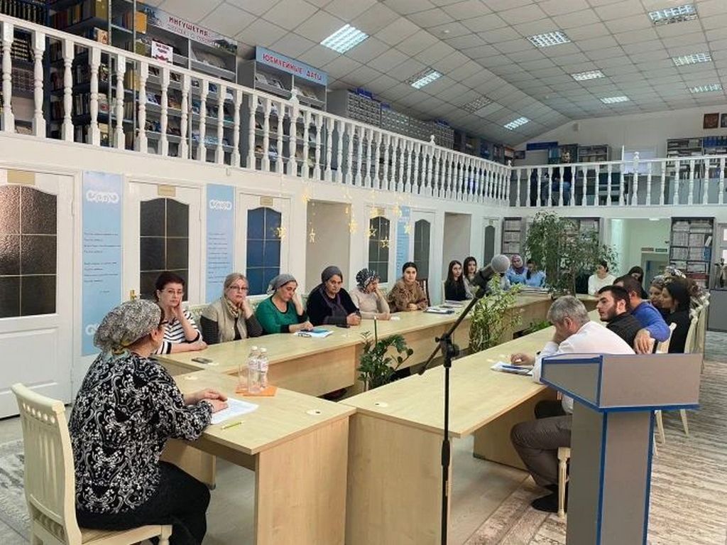 Новости Ингушетии: Сотрудники Национальной библиотеки Ингушетии повышают свой профессиональный уровень