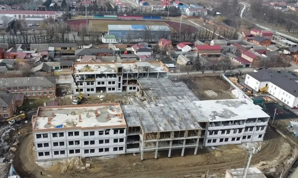 Новости Ингушетии: Для старой Назрановской школы строится новое здание