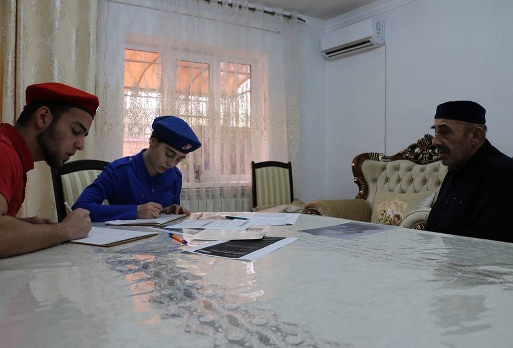 Новости Ингушетии: Юнармейцы Ингушетии участвуют в создании электронной Книги памяти