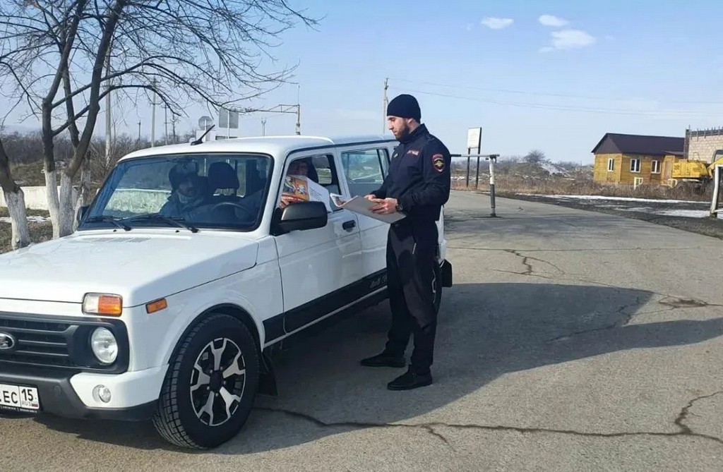Новости Ингушетии: Акция «Ремень безопасности» прошла в Сунже