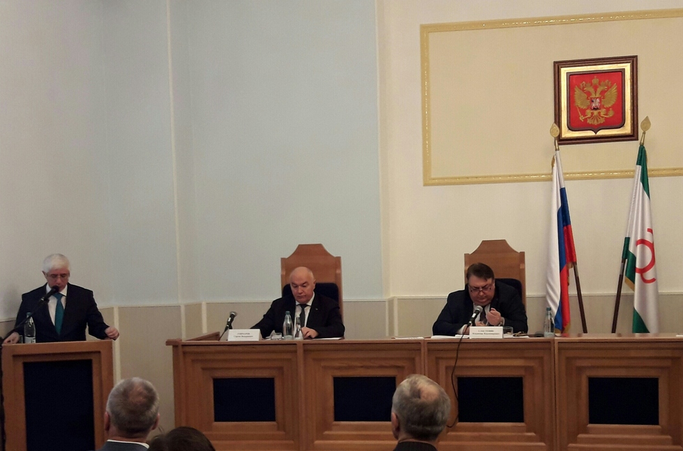 Новости Ингушетии: В Ингушетии прошло расширенное совещание федеральных и мировых судей судов общей юрисдикции