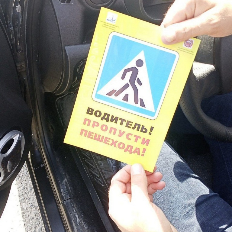 Дорожная полиция Ингушетии провела профилактическую акцию «Водитель, пропусти пешехода!»