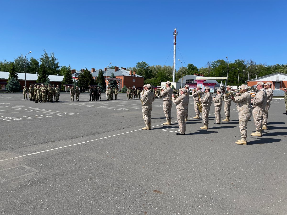 В Ингушетии тепло встретили военнослужащих, вернувшихся из служебной командировки