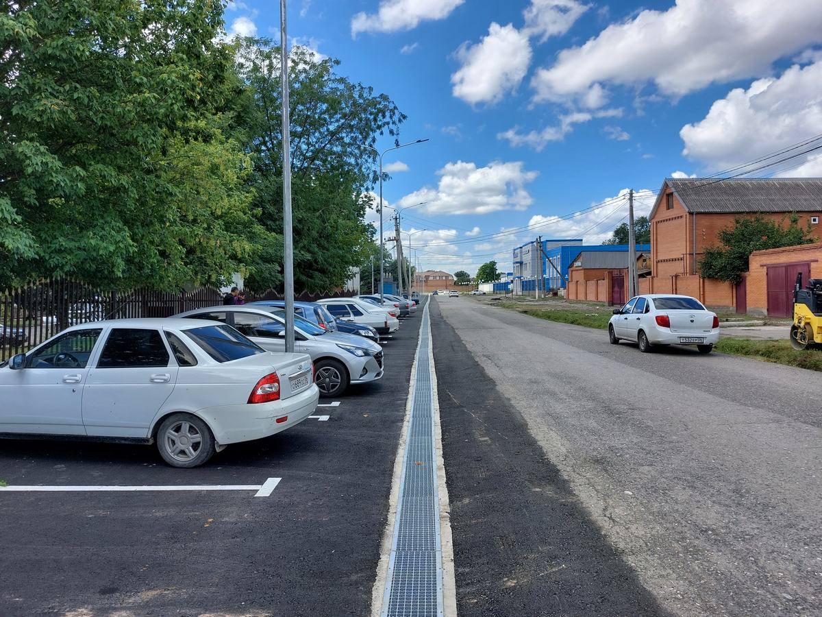 Новости Ингушетии: Вблизи Сунженской ЦРБ появилась добротная автомобильная парковка
