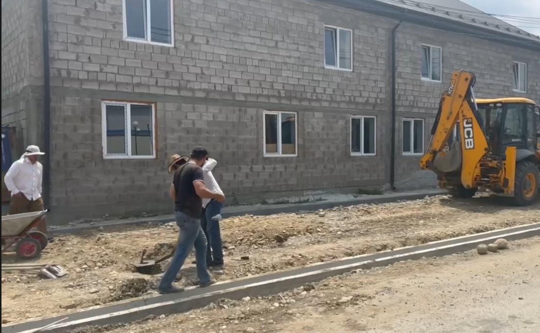 Новости Ингушетии: В Ингушетии парковочную зону создают вблизи Сунженской ЦРБ
