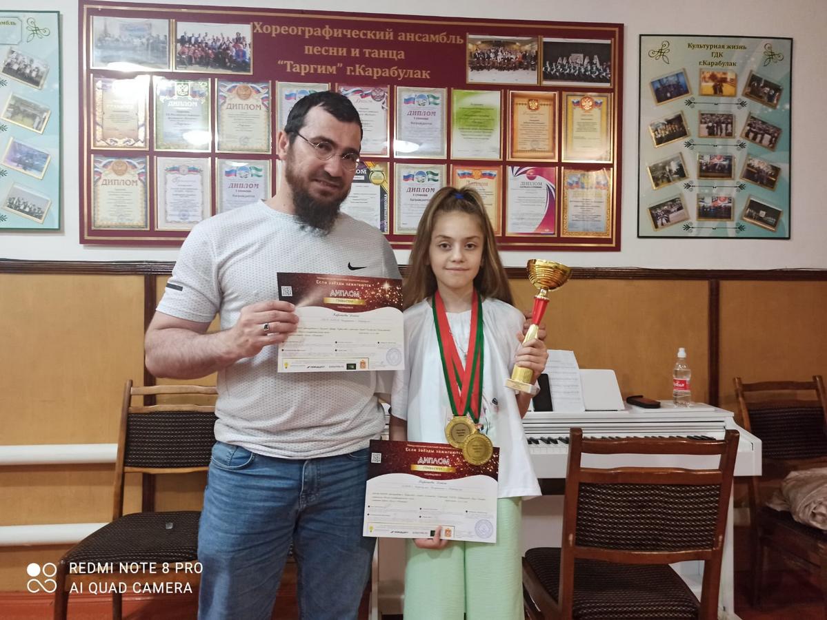 Новости Ингушетии: Юная вокалистка из Ингушетии дважды завоевала гран-при международного грантового конкурса «Звездный путь»