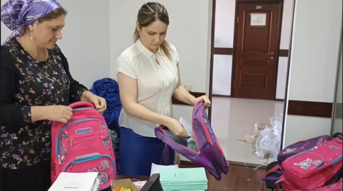 Новости Ингушетии: Власти Ингушетии помогают детям из малообеспеченных семей собраться в школу