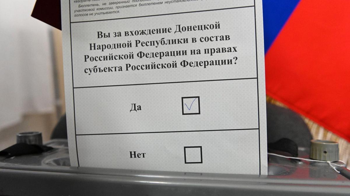 Подведены итоги референдумов за вступление в состав Российской Федерации