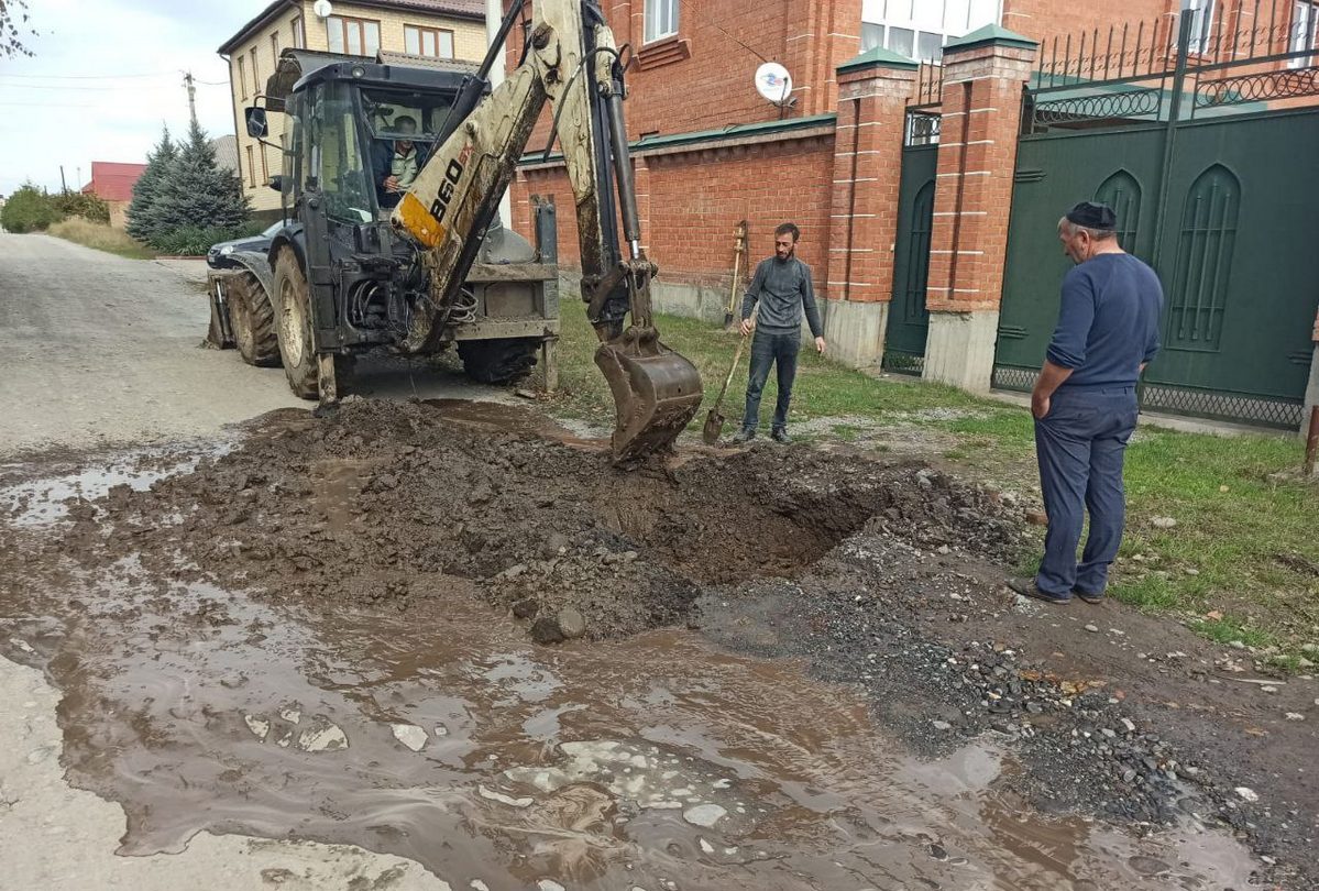 Новости Ингушетии: В Назрани водоканал работает практически без выходных