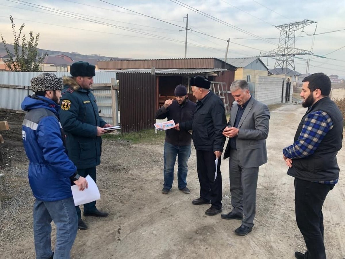 Новости Ингушетии: Служба пожарного надзора Ингушетии проводит подворовые обходы