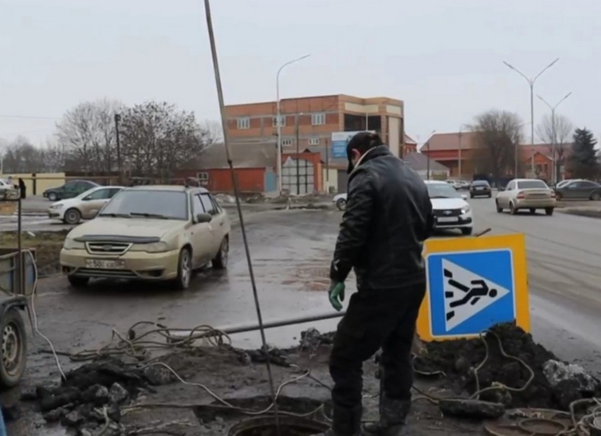 Новости Ингушетии: В Ингушетии в Назрани завершены работы по очистке городского коллектора