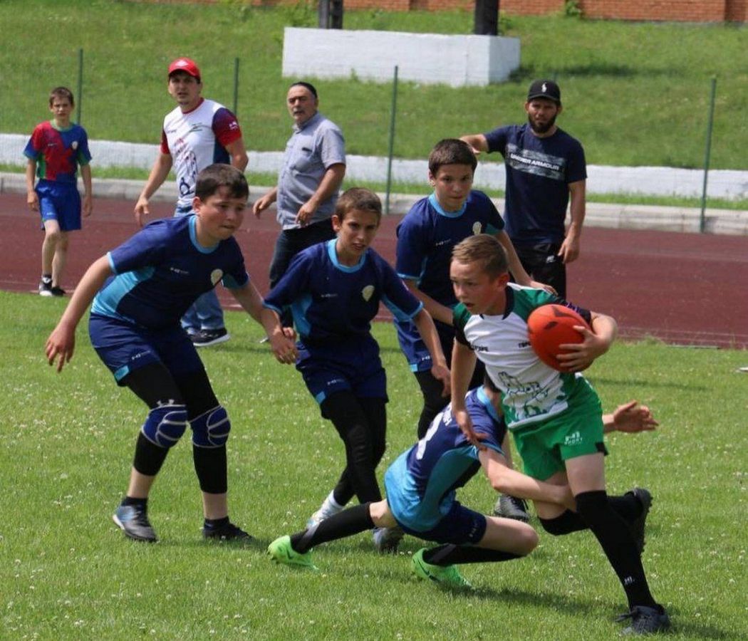 Новости Ингушетии: В Ингушетии в Магасе набирают детей в команду регби