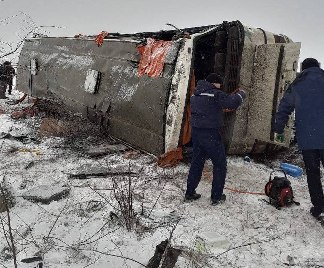 Новости Ингушетии: Автобус «Краснодар — Махачкала» попал в аварию в Ингушетии