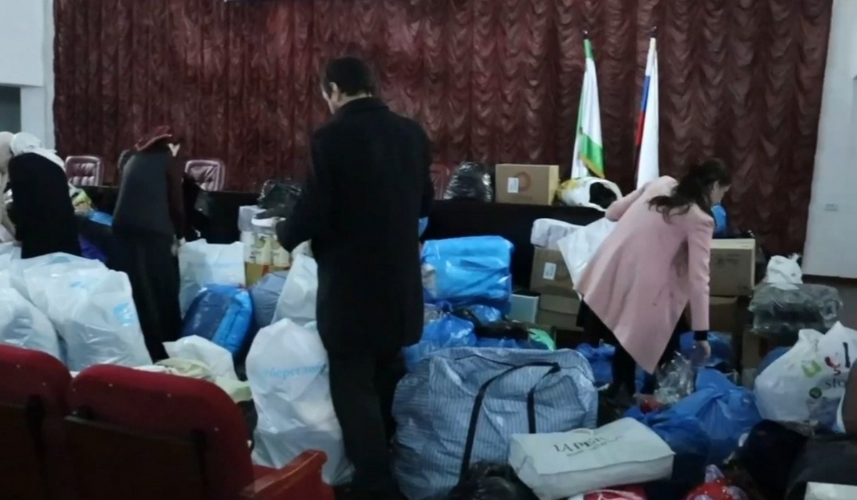 Новости Ингушетии: Наьсарера 15 тонн гуманитарни мухь бахьийтар Туркий, Шаьме мехкашка