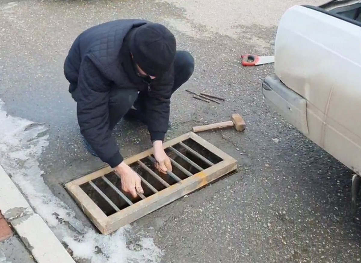 Новости Ингушетии: В Магасе Ингушетии решают проблему канализационных люков и ливневок