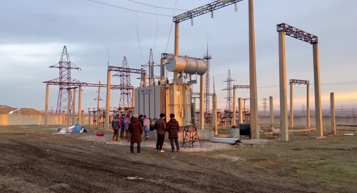 Новости Ингушетии: В городе Сунже Ингушетии проверили работу нового трансформатора