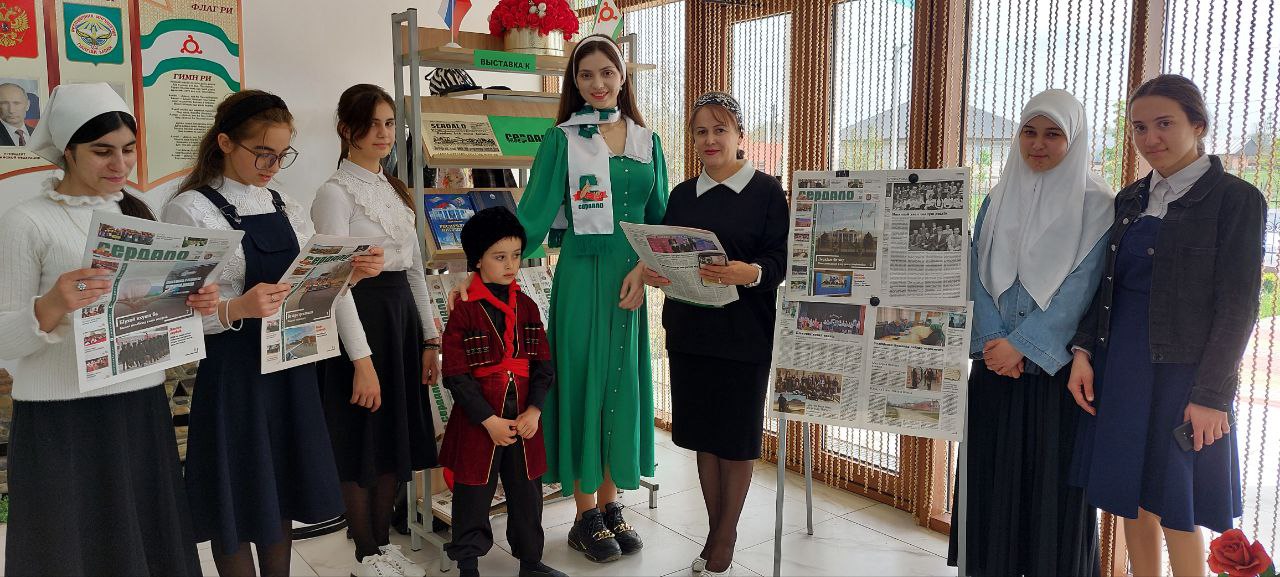 Новости Ингушетии: В Доме культуры Долаково прошла выставка, посвященная 100-летию газеты «Сердало»