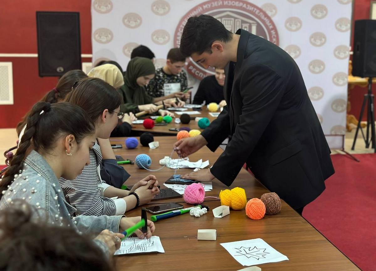 Новости Ингушетии: В Ингушетии школьников учат технике стринг-арта