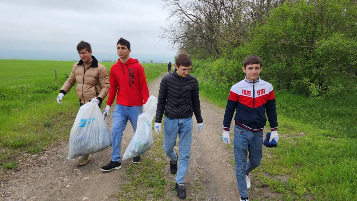 Новости Ингушетии: Жители Малгобекского района приняли участие во Всероссийском субботнике