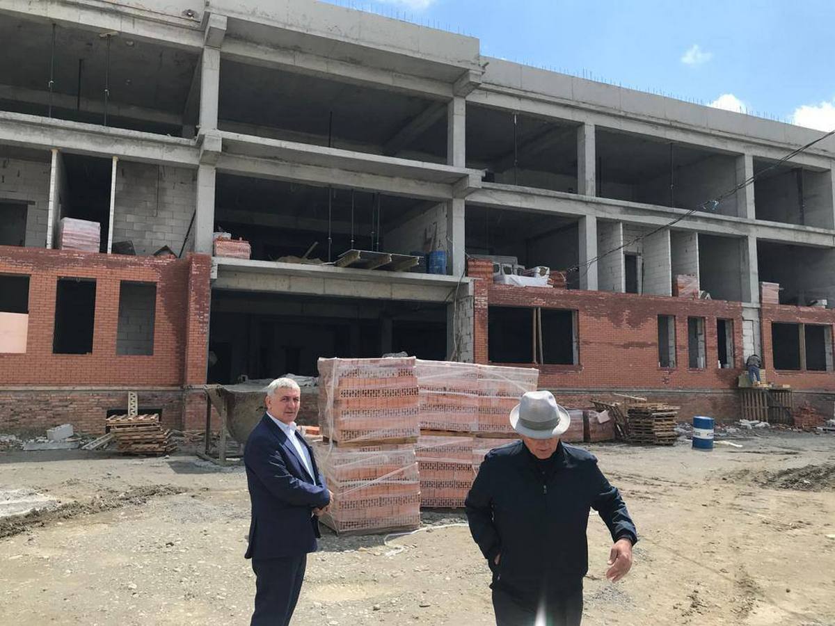 Новости Ингушетии: В Малгобекском районе Ингушетии проверили ход строительства новых школ