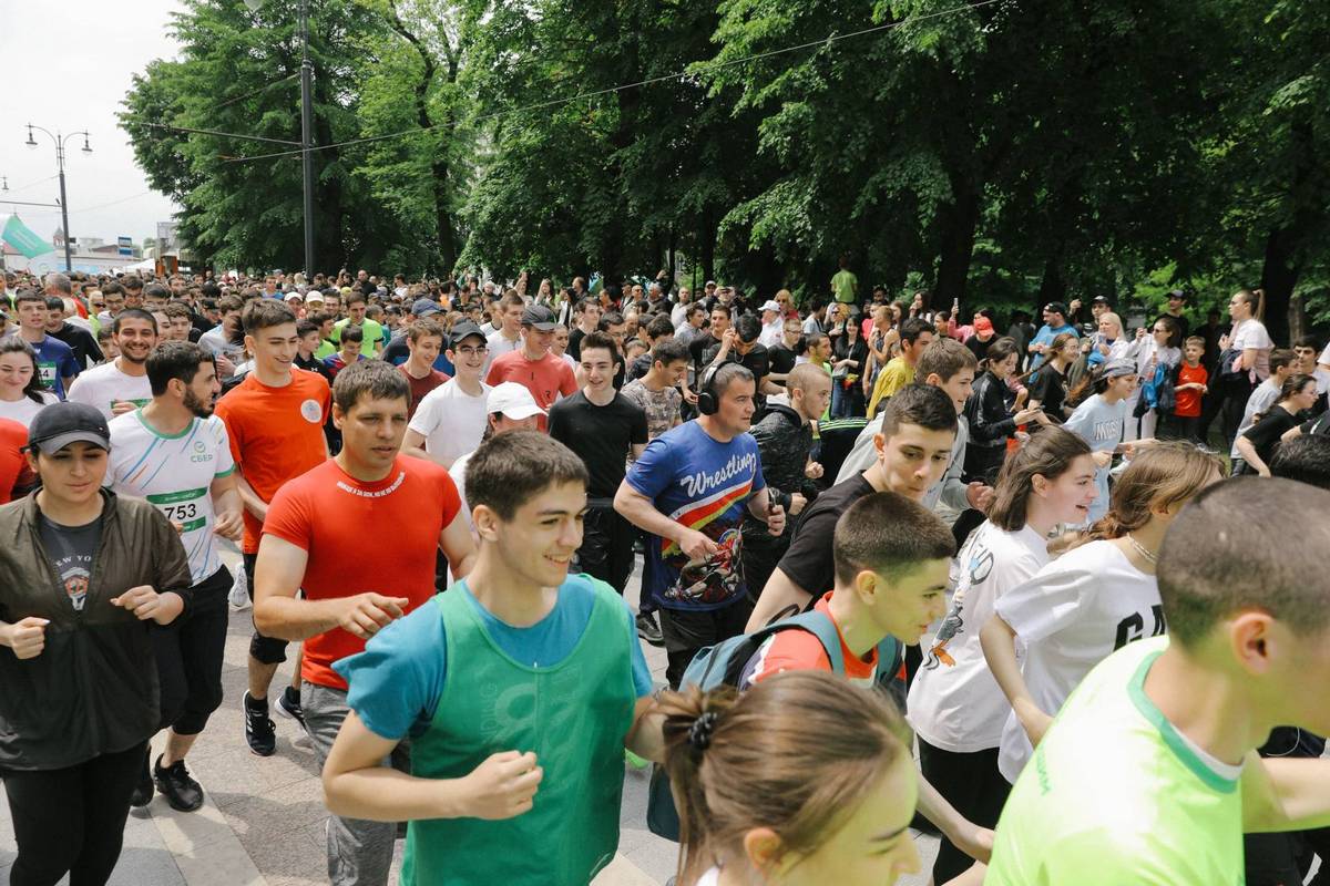 Новости Ингушетии: Зелёный марафон прошёл в 5 городах Юга России и Северного Кавказа