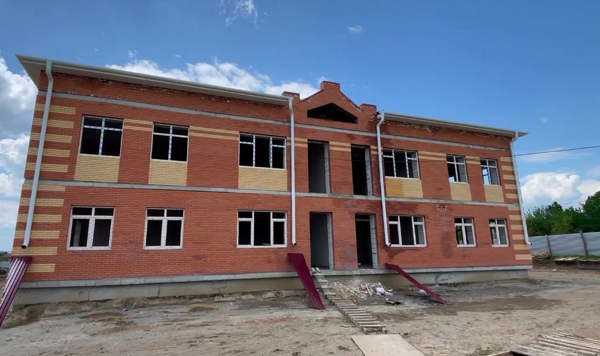 Новости Ингушетии: В Малгобеке строят детский сад на 190 мест