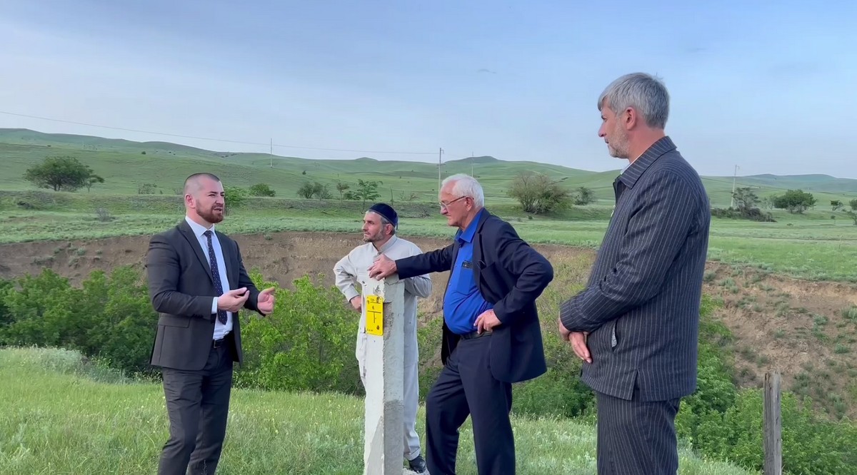 Новости Ингушетии: В городе Сунже Ингушетии провели инспекцию места строительства водопроводных линий