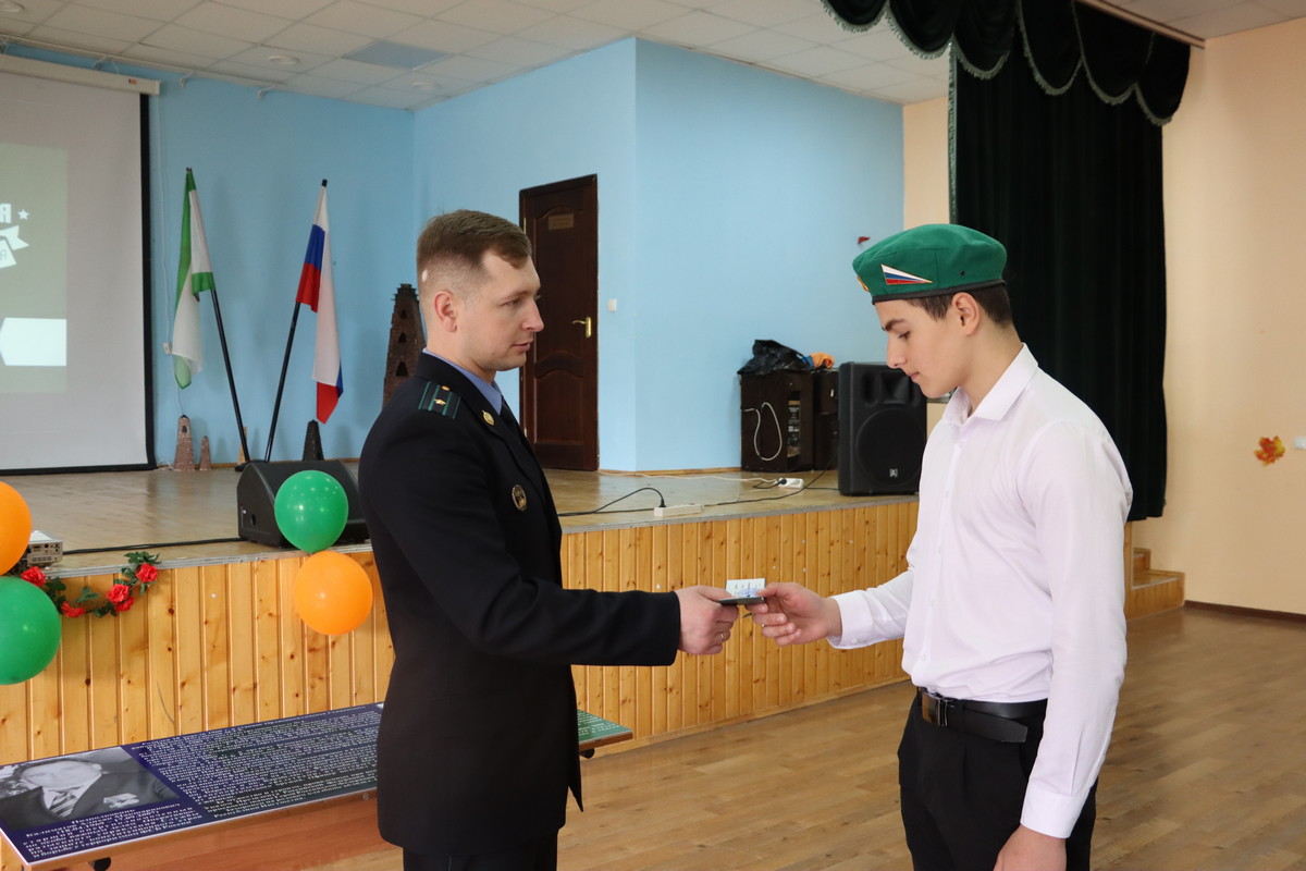 Новости Ингушетии: В отряд «Юные друзья пограничников» вступили ученики школ Джейрахского района Республики Ингушетия