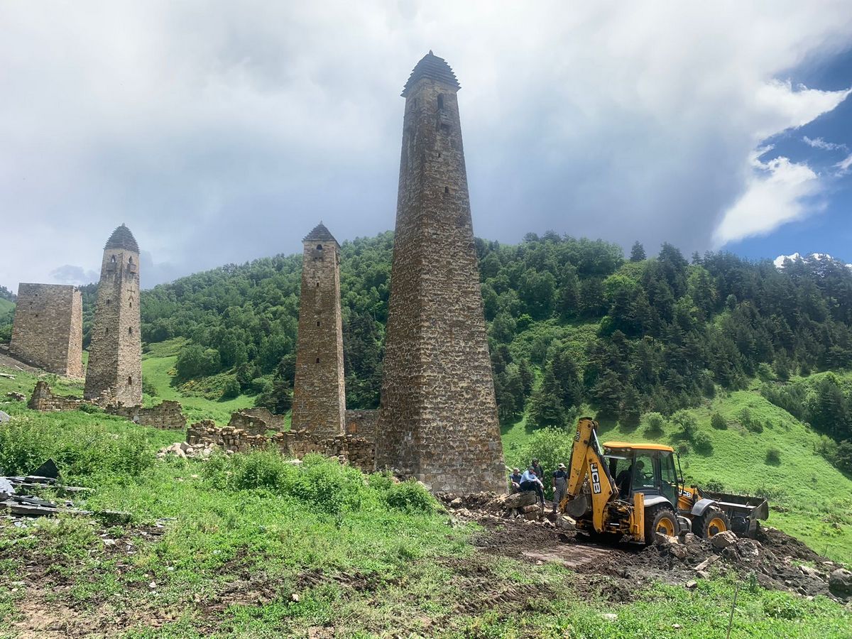 Новости Ингушетии: Началась реконструкция башенного комплекса Ний