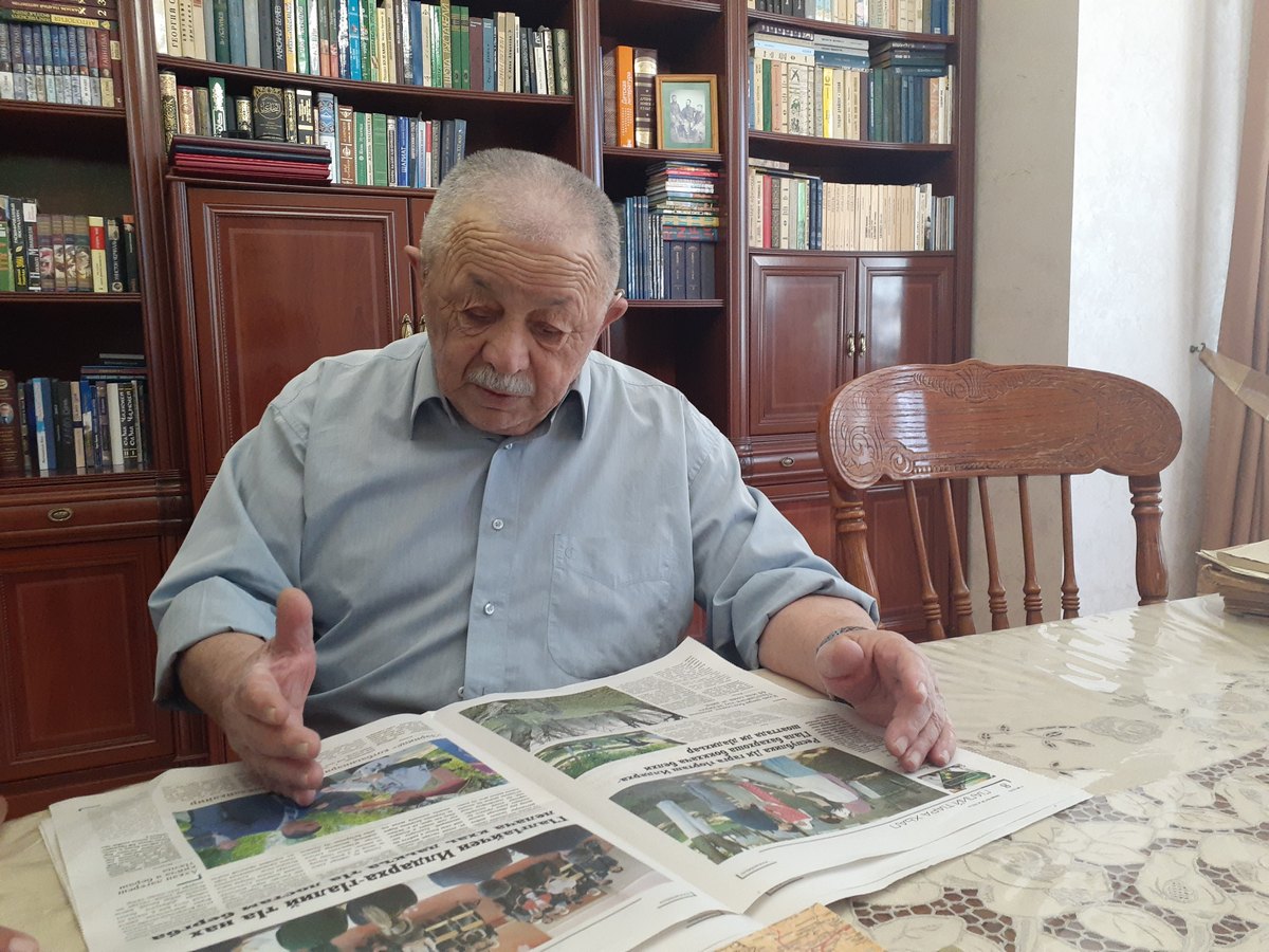Новости Ингушетии: «Газета «Сердало» всегда в моем сердце», — говорит старейший журналист Ингушетии, писатель и ученый Султан Шадиев