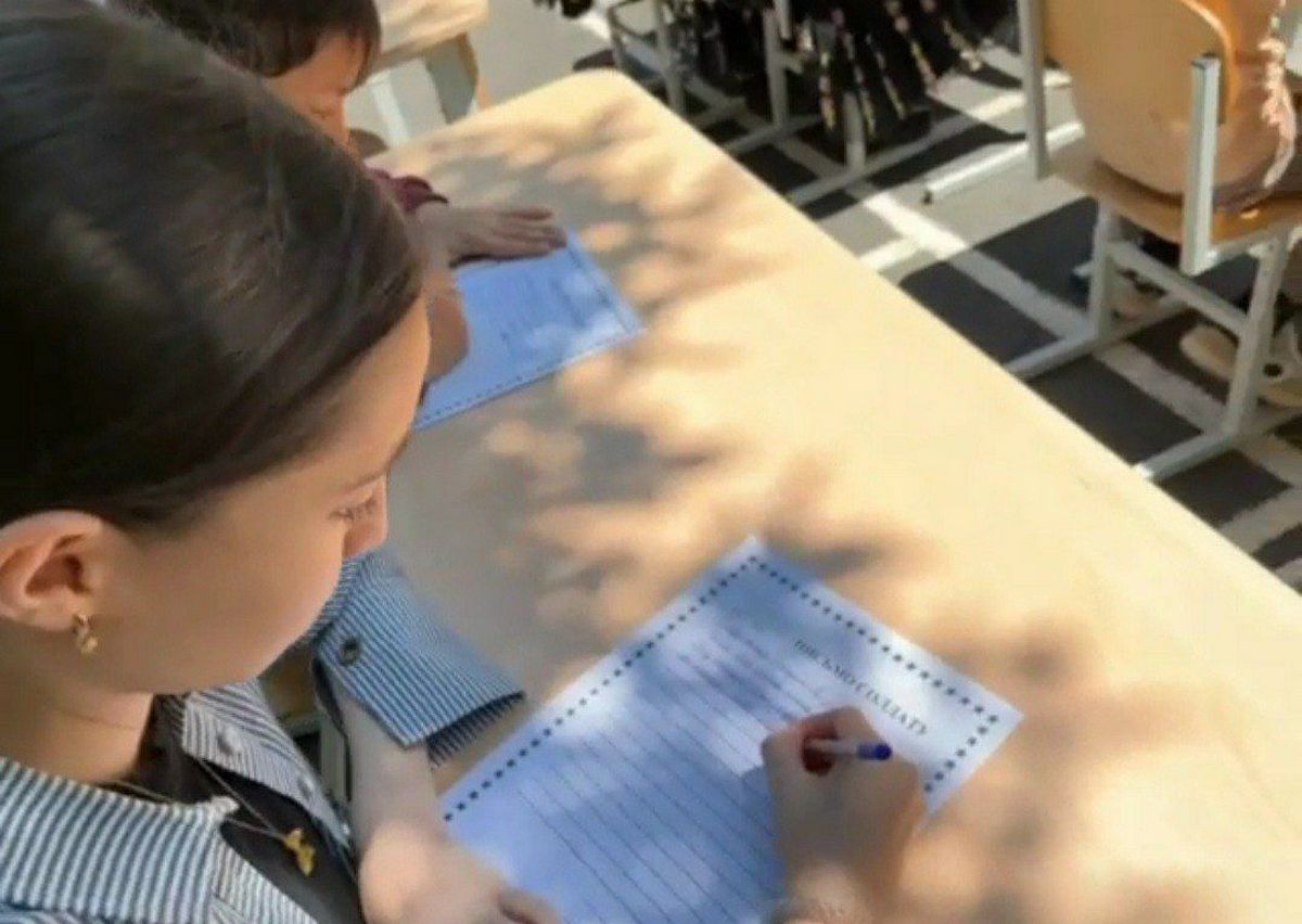 Новости Ингушетии: Школьники Ингушетии написали участникам СВО письма с поддержкой