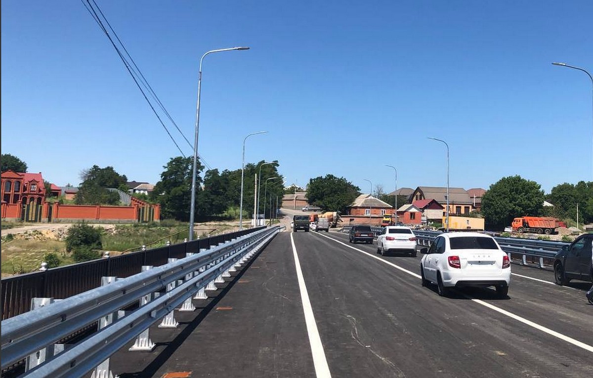 Новости Ингушетии: Большая переправа через Сунжу в Экажево Ингушетии открылась для водителей и пешеходов