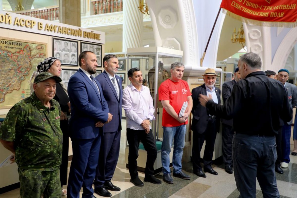 Новости Ингушетии: В Грозном открылась выставка «Малгобекская оборонительная операция»