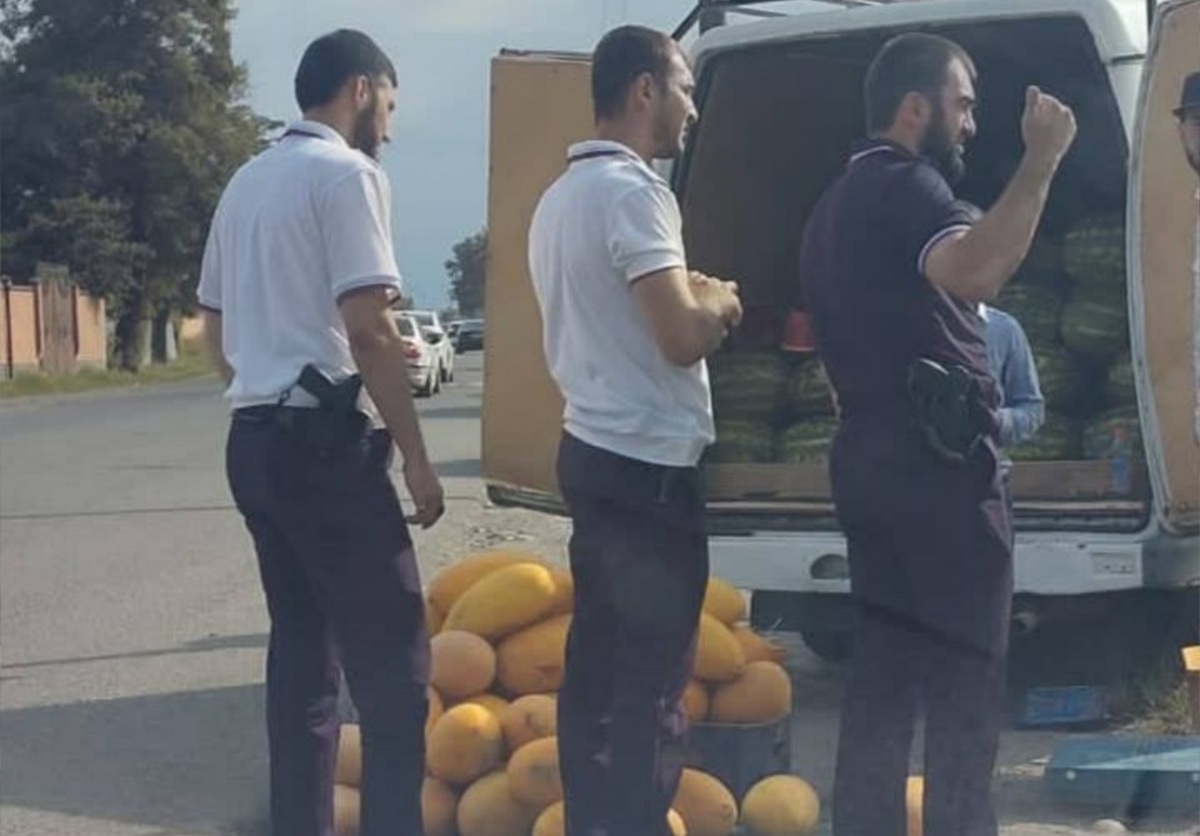 Новости Ингушетии: В Назрани Ингушетии пресекается незаконная торговля у проезжей части