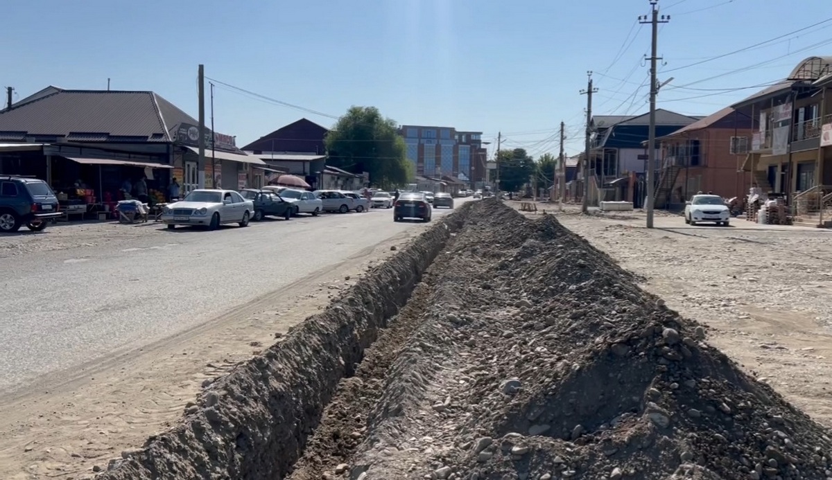 В городе Сунже Ингушетии начаты работы по строительству ливневой  канализации | 28.08.2023 | Новости Магаса - БезФормата