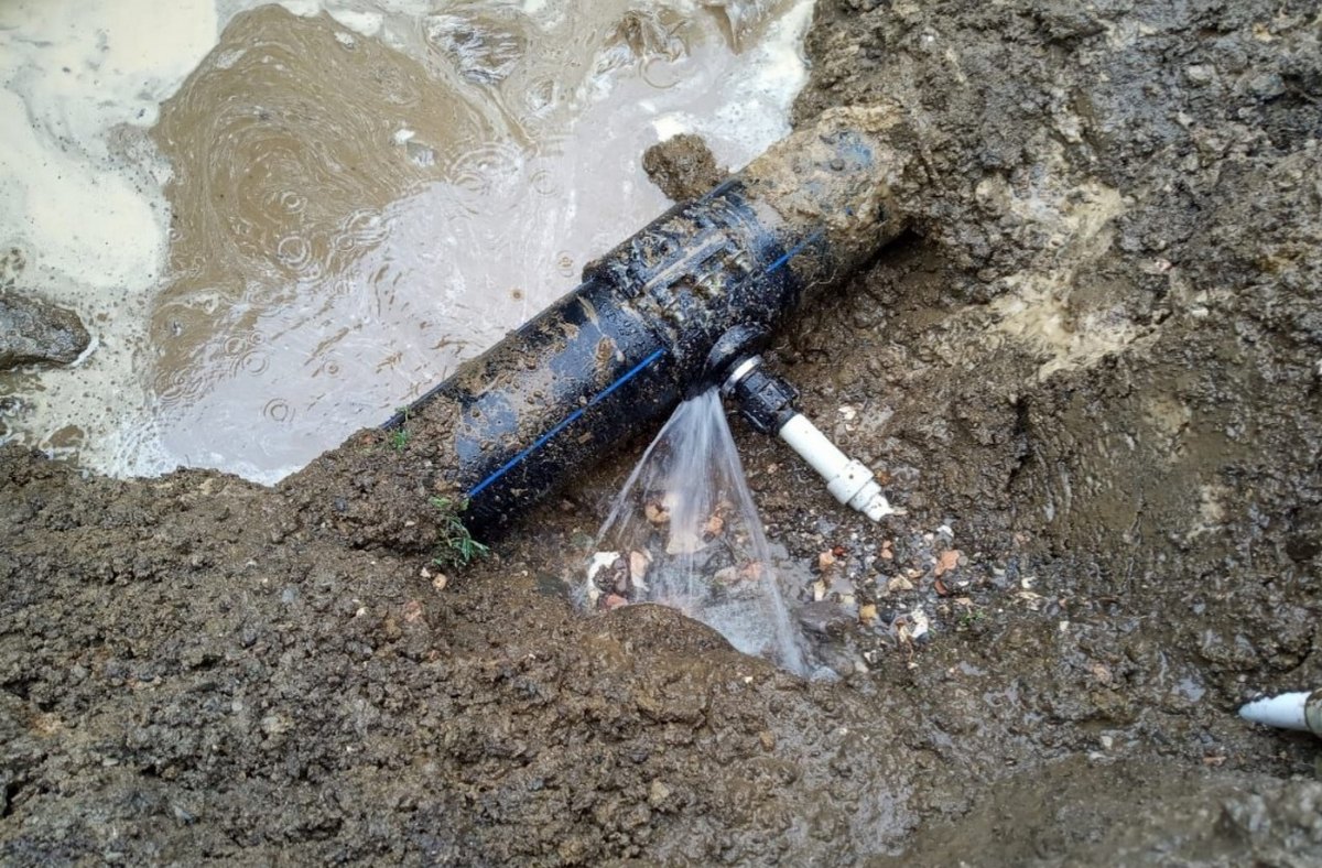 Новости Ингушетии: В Сунженском районе Ингушетии устранили порыв водопровода
