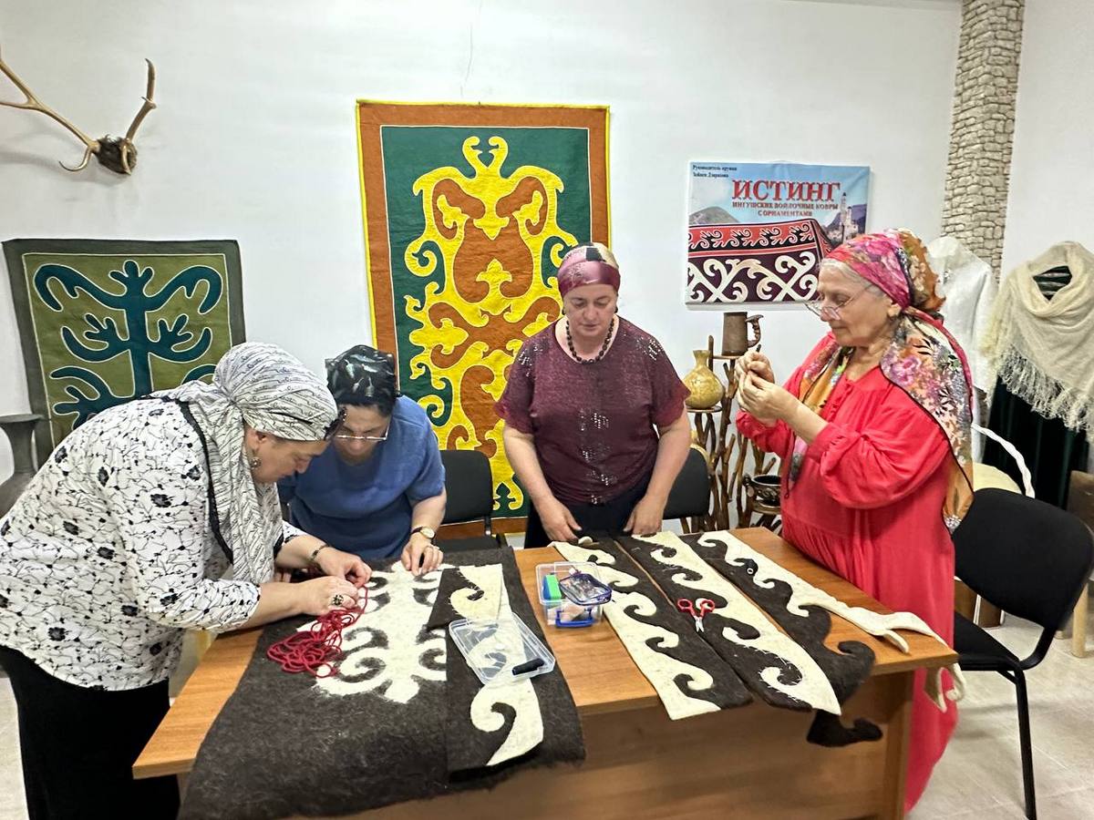 Новости Ингушетии: Мастерская «Истинг» Дома народного творчества Ингушетии открыла новый сезон