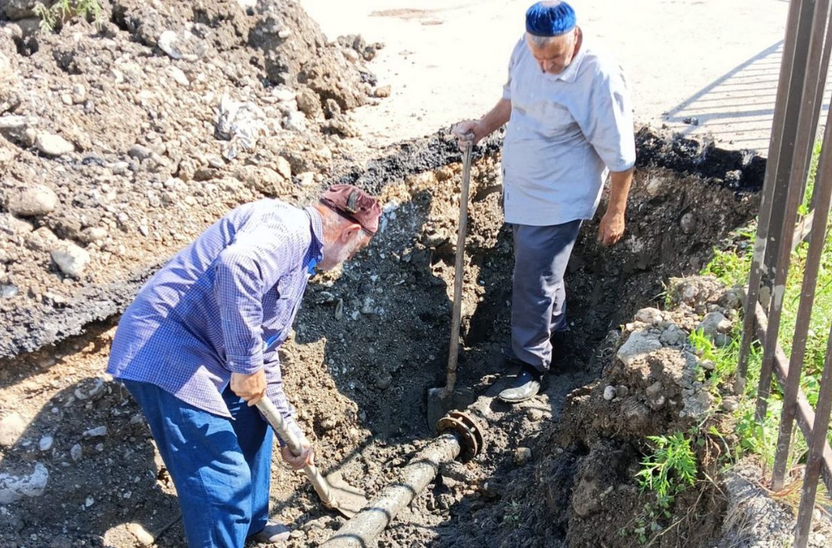Новости Ингушетии: В с. п. Даттых Ингушетии оперативно провели ремонт водопровода