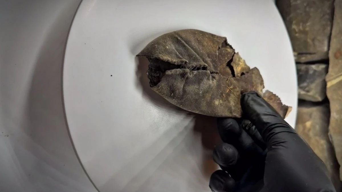 Новости Ингушетии: В Гирети Ингушетии нашли фрагмент кожаной обуви