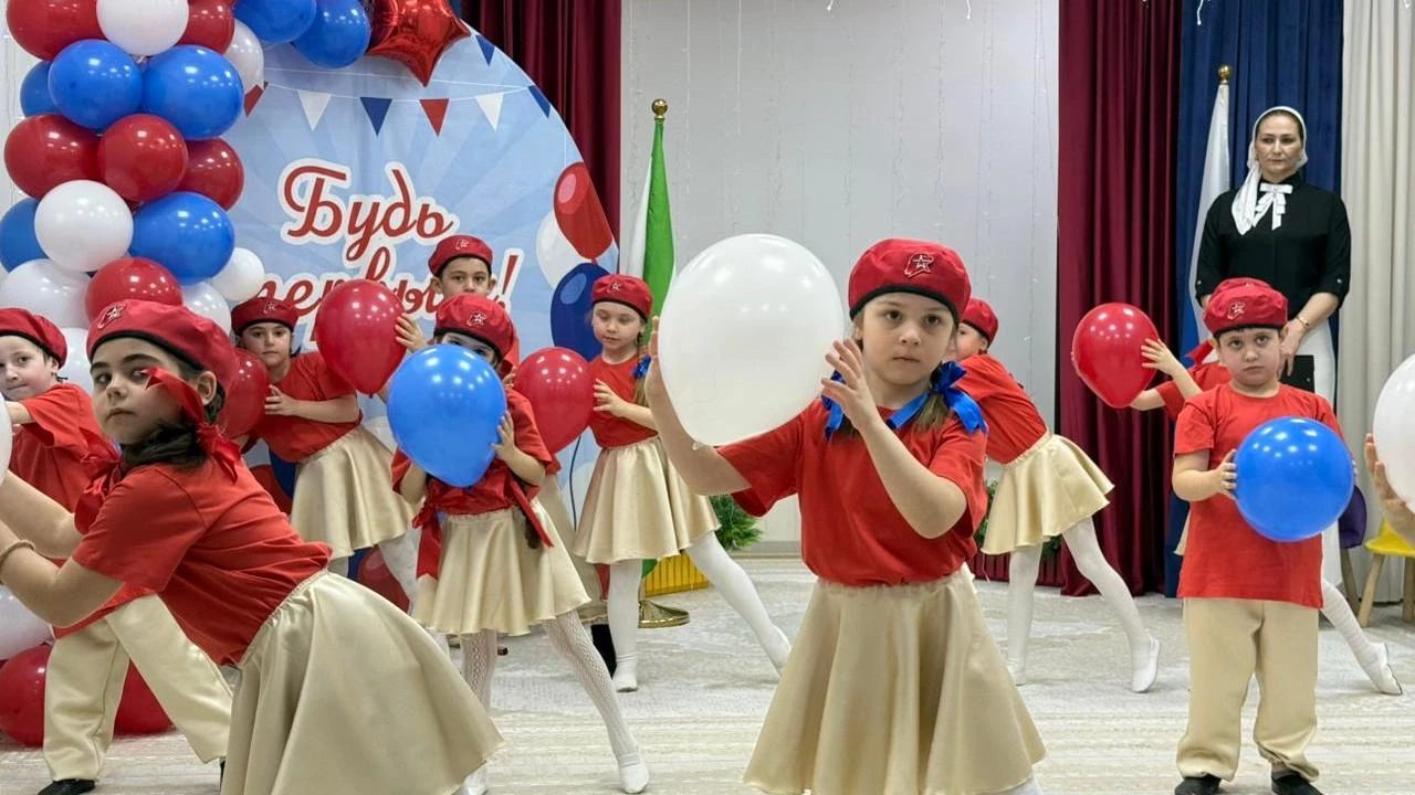 Новости Ингушетии: В  Малгобекском детсаде «Орленок» открылось отделение «Движения Первых»