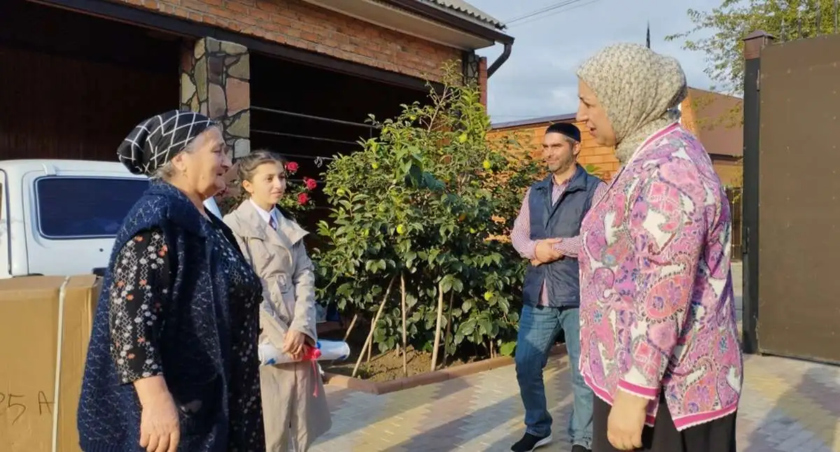 Новости Ингушетии: Накануне Дня пожилых людей в Али-Юрте проведали уважаемых односельчан