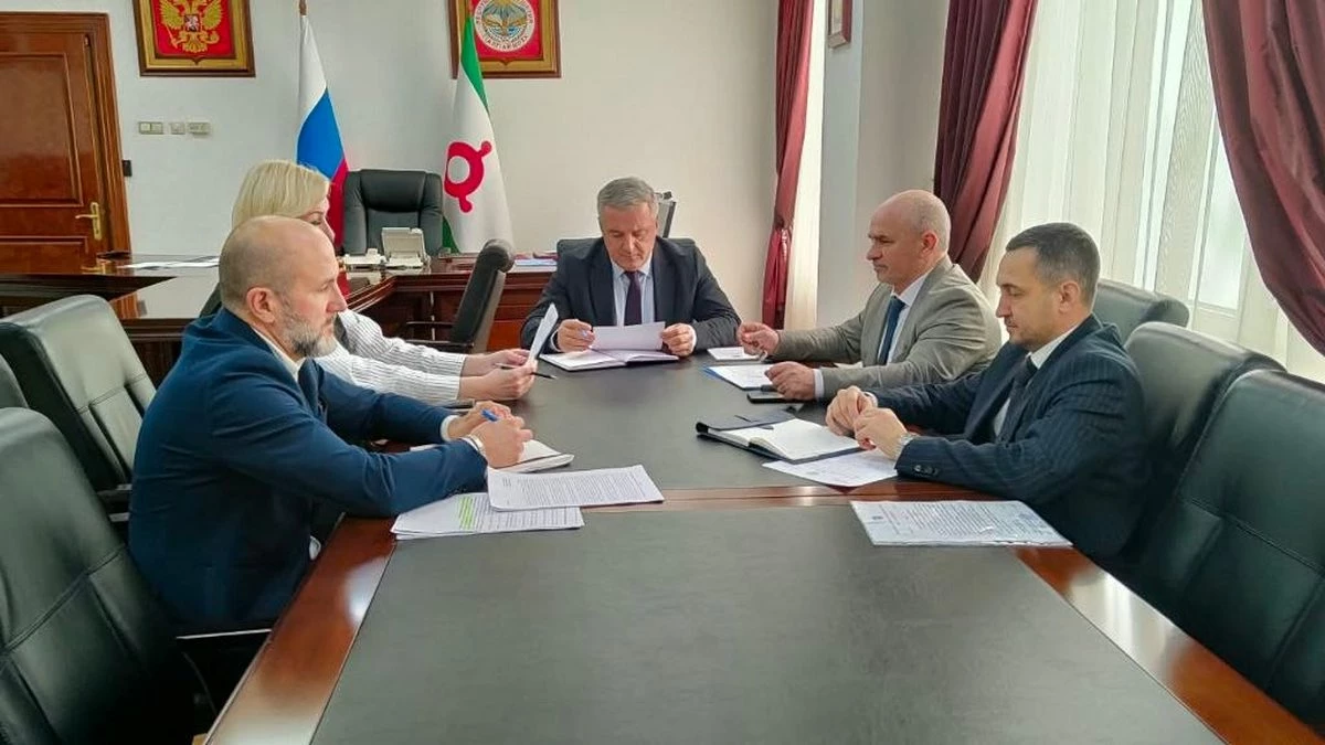 Новости Ингушетии: Руслан Гагиев провел встречу с руководителем избиркома Ингушетии