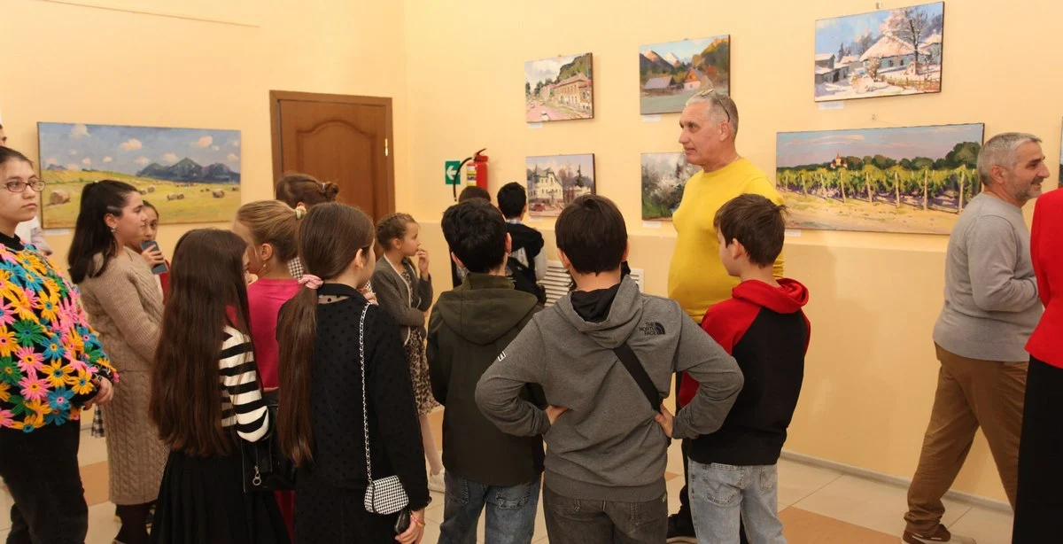 Новости Ингушетии: В Ингушетии открылась персональная выставка российского художника