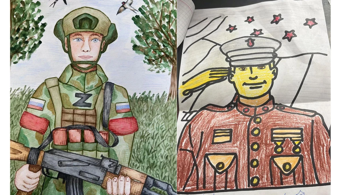 Новости Ингушетии: Дети бойцов СВО из Ингушетии написали письма военнослужащим