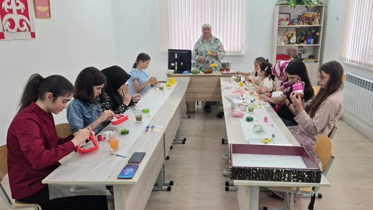 Новости Ингушетии: В Доме культуры сельского поселения Али-Юрт развивается студия лепки