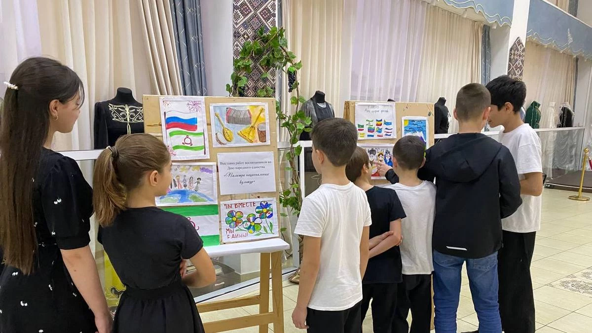 Новости Ингушетии: В Центре культурного развития Магаса открылась выставка детских рисунков