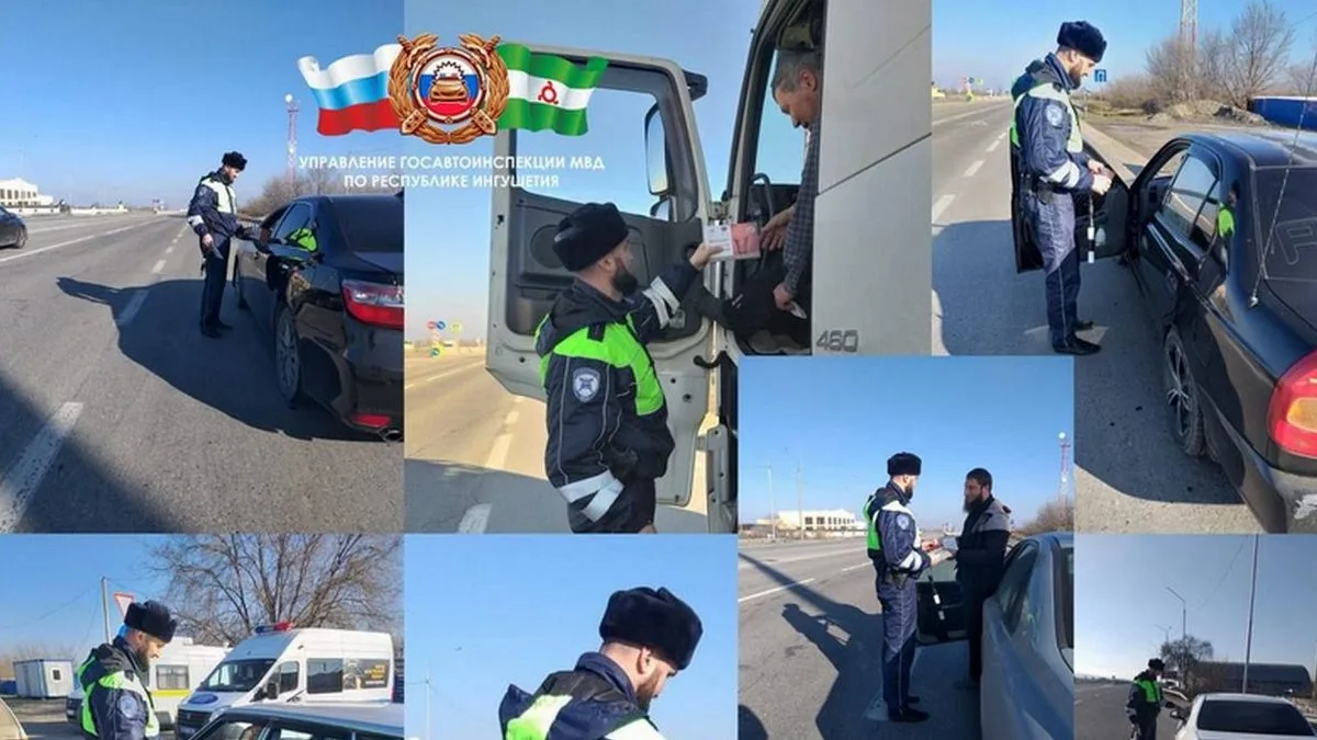 Новости Ингушетии: В Ингушетии на федеральной трассе выявляли пьяных за рулем