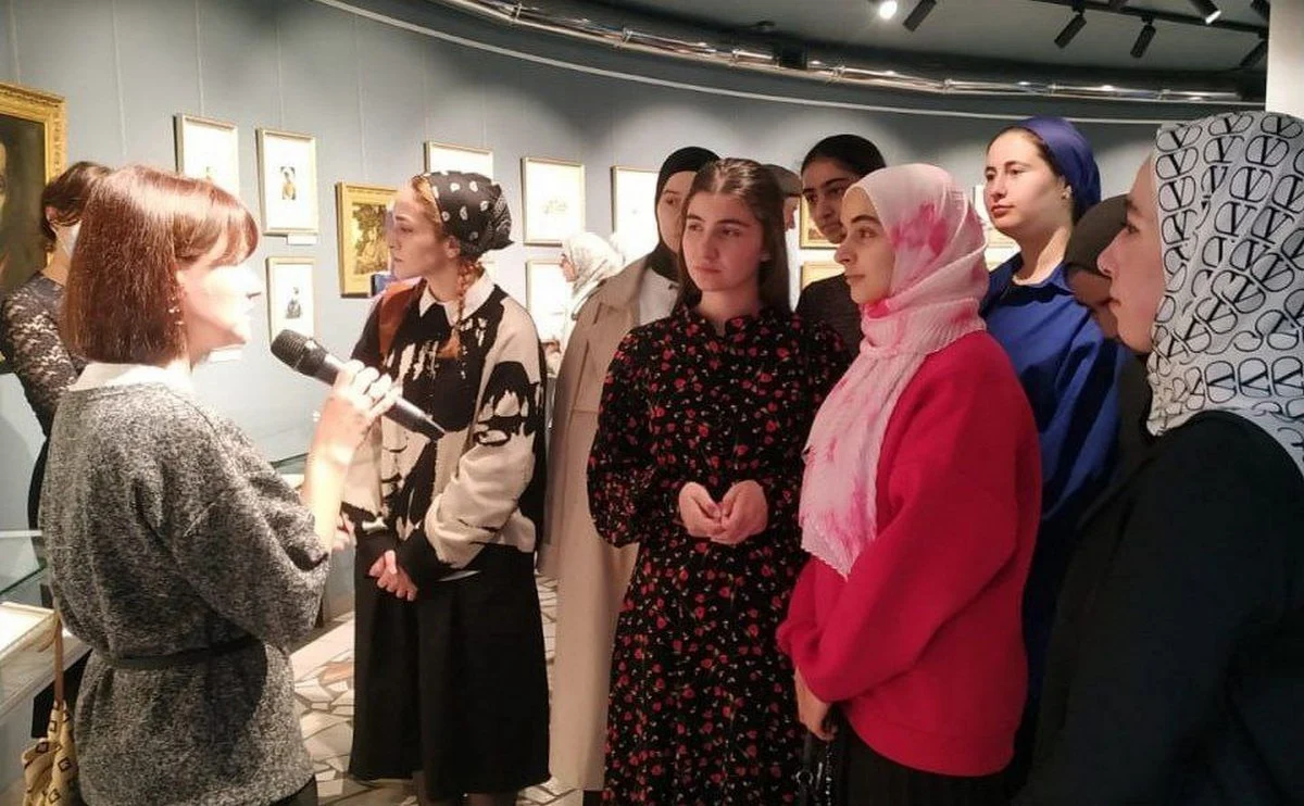 Новости Ингушетии: В Ингушетии открылась выставка «Лермонтов – художник»