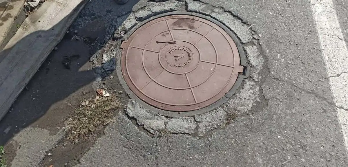 Новости Ингушетии: В Назрани Ингушетии заменили 15 крышек от канализационных люков