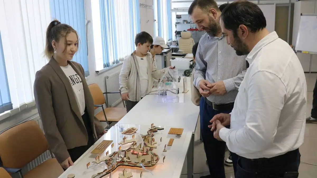 Новости Ингушетии: Жители Ингушетии посетили детский технопарк в День открытых дверей